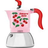 Bialetti Fiammetta Mercato Della Frutta kafetiera za indukcijo "Češnje" - 2 skodelici | Shoptok.si