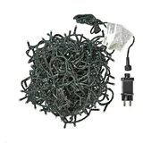 Dekoracija za zabave Guirlande lumineuse 240 LED Vert Zelena