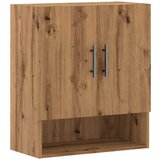 Maison Chic Stenska omarica - Zidna omarica artisan hrast 60x31x70 cm inženirski les iu994, (22063551) | Shoptok.si
