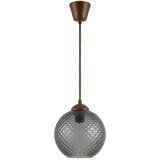 Brilagi LED luster na sajli R GLASS 1xE27/60W/230V Ø 18 cm braon/zadimljeno siva Cene
