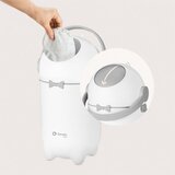Lionelo Purebin koš za plenice White 10l 1 kos | Shoptok.si