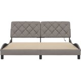  Okvir kreveta s LED-om bez madraca Taupe 180x200 cm tkanina | shoptok.hr