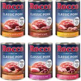 Rocco Classic Pork 6 x 400g Miks: govedina/jagnjetina, piščanec/puran, piščanec/teletina, govedina/perutninska srca, piščanec/losos, govedina/piščanec | shoptok.hr