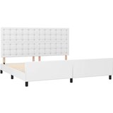  Za krevet s uzglavljem bijeli 200x200 cm od umjetne kože | shoptok.hr