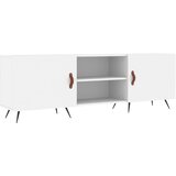 Maison Chic TV omarica - TV stojalo - Televizijska omarica bela 150x30x50 cm inženirski les, (21700351) | Shoptok.si