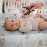 BabyOno Natural Bamboo Diapers Blue-Grey plenice iz blaga 70x70 cm 3 kos | Shoptok.si