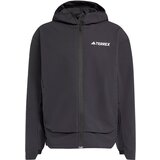 Adidas Zunanja jakna črna / bela | Shoptok.si