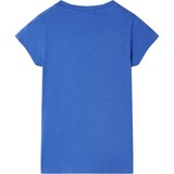 vidaXL Otroška majica s kratkimi rokavi kobaltno modra 116, (21036823) | Shoptok.si