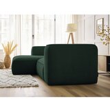 Bobochic Paris Tamno zelena kutna garnitura od bouclé tkanine (s lijevim kutom) Zephyr – | shoptok.hr