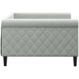  Dnevni krevet svjetlosivi 100 x 200 cm baršunasti | Eponuda.com