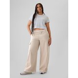 GAP Trousers with pockets Baggy Khaki Cargo - Women's | Shoptok.si