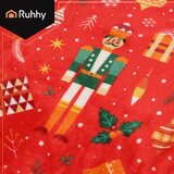Ruhhy flanelska božićna deka 1,5x2m 26607 Slike