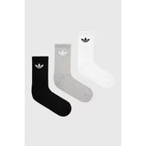 Adidas Čarape (3-pack) boja: bijela, HC9548-WHT/MGREY