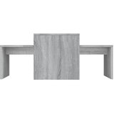  Set stolića za kavu boja hrasta 100x48x40cm konstruirano drvo | Eponuda.com