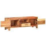 Maison Chic TV omarica - TV stojalo - Televizijska omarica 116x30x40 cm trden akacijev les, (21699101) Cene