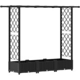 vidaXL Povišeni krevet s mrežom i krovom Crna 164 x 40 x 121 cm PP - Crna 164 x 40 x 123 cm s ravnim krovom (2 bočna mreža) Cijene