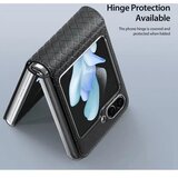 Dux ducis Bril - kožna maska ​​za Samsung Galaxy Z Flip5 5G crna | shoptok.hr