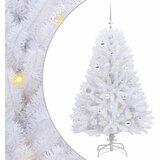  Umjetno božićno drvce s nogom Bijela 150 cm PVC i čelik | shoptok.hr