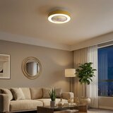  Brilagi - LED prigušiva svetiljka sa ventilatorom LED/38W/230V prečnik 50 cm zlatna + daljinski upravljač | Eponuda.com