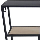 Lesnina-XXXL stenski regal remus, črna, barva hrasta | Shoptok.si
