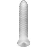 PerfectFIT Fat Boy Checker Box - ovitek za penis (19 cm) - mlečno bela | Shoptok.si