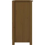  Komoda smeđa boja meda 100x35x74 cm od masivne borovine | shoptok.hr