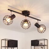Nettlife LED stropna svetilka s tremi lučkami (črna) – vtičnica E14, kovinska konstrukcija | nastavljiva za 350° (žarnica ni priložena), (5000491475) Cene
