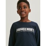 Reserved - Predimenzionirana majica dugih rukava Minecraft - steel blue | shoptok.hr