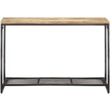 vidaXL Konzolna mizica 110x35x75 cm trden mangov les | Shoptok.si