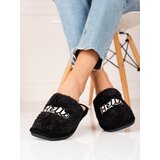 Shelvt Women's slippers black | Eponuda.ba