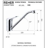 Remer KISS BATERIJA za sudoperu K40 Slike
