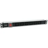 333319 power distribution unit (PDU) 6 AC outlet(s) 1U Black