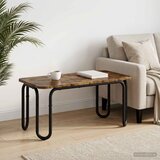  Stolić za kavu Dimljeni hrast 100 x 50 x 45 cm | shoptok.hr