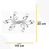 Lesnina XXXL STROPNA SVETILKA 115/23/70 cm | Shoptok.si
