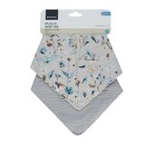 Kikka Boo Portikle od muslina set 2 kom Dreamy Fields Grey | Eponuda.com