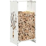  Stalak za drva bijela 40x30x80 cm hladno valjani čelik | Eponuda.com