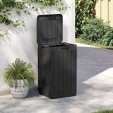  Zunanji koš za smeti antracit 38x38x65 cm PP | Shoptok.si
