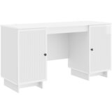  Stol Bijela visokog sjaja Konstruirano drvo 142,5 x 50 x 75 cm | shoptok.hr