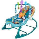 Lean_Toys Otroški Ležalnik z vibracijami za dojenčka zebra Cradle Rocker | Shoptok.si
