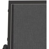 vidaXL Vrtne stolice ljuljačke 2 kom crne 61x76x87 cm tekstil i čelik - Crna 2 | shoptok.hr