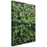 Artgeist Slika Na Platnu Road Through Forest | Shoptok.si
