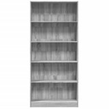  Regal za knjige boja hrasta 80x24x176 cm konstruirano drvo | shoptok.hr