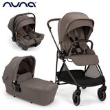 Nuna® otroški voziček 3v1 ixxa™ next + lytl™ + pipa™ urbn chestnut Cene
