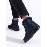 W. POTOCKI Navy blue Potocki women's snow boots above the ankle | shoptok.hr