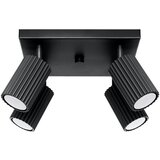 Nice Lamps Crna stropna svjetiljka 25x25 cm Gleam – Cijene