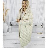 Pri Long jacket women's coat with diagonal quilting Warm LUCY | Shoptok.si