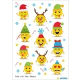 Božični nalepke - Smiley