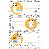  Etikete školske papir životinje herlitz 50034284 blister | Shoptok.si