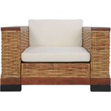 vidaXL 2-dijelni set sofa od prirodnog ratana s jastucima | shoptok.hr