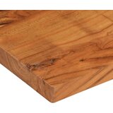 Stolna ploča 70x60x2 5 cm pravokutna od masivnog drva bagrema | shoptok.hr